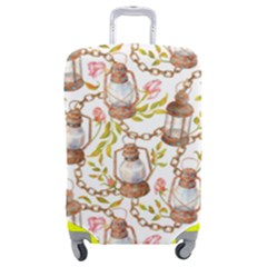 Latterns Pattern Luggage Cover (medium) by designsbymallika