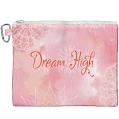 Dream High Canvas Cosmetic Bag (xxxl) by designsbymallika