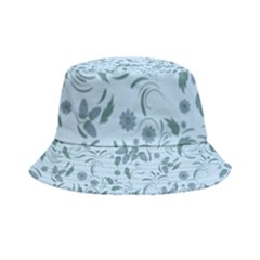 Folk Floral Art Print  Flowers Abstract Art  Poster  Inside Out Bucket Hat by Eskimos