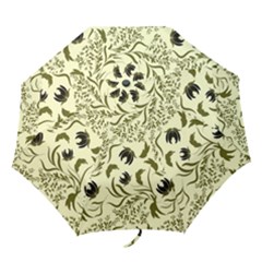 Folk flowers art pattern Floral abstract surface design  Seamless pattern Folding Umbrellas