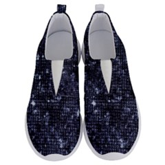 Geometric Dark Blue Abstract Print Pattern No Lace Lightweight Shoes by dflcprintsclothing