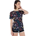 Rose Floral Perpetual Short Sleeve T-Shirt View1