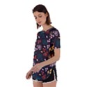 Rose Floral Perpetual Short Sleeve T-Shirt View2