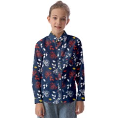 Beautiful Rose Kids  Long Sleeve Shirt by tmsartbazaar