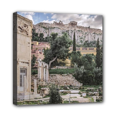Roman Agora, Athens, Greece Mini Canvas 8  X 8  (stretched) by dflcprintsclothing