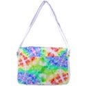 Tie Die Look Rainbow Pattern Courier Bag View3