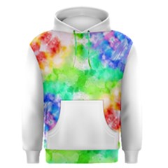 Fpd Batik Rainbow Pattern Men s Core Hoodie by myblueskye777