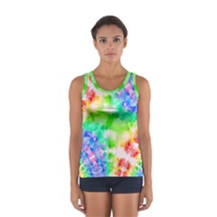 Fpd Batik Rainbow Pattern Sport Tank Top 