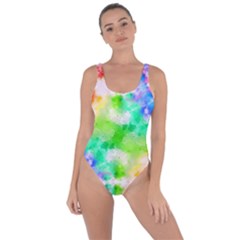 Fpd Batik Rainbow Pattern Bring Sexy Back Swimsuit by myblueskye777