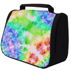 Fpd Batik Rainbow Pattern Full Print Travel Pouch (big) by myblueskye777