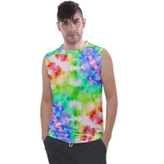 Fpd Batik Rainbow Pattern Men s Regular Tank Top by myblueskye777