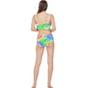 Fpd Batik Rainbow Pattern Frilly Bikini Set View2