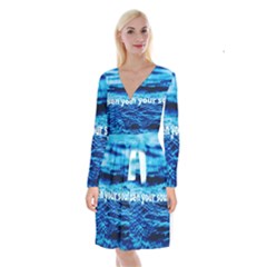 Img 20201226 184753 760 Long Sleeve Velvet Front Wrap Dress by Basab896