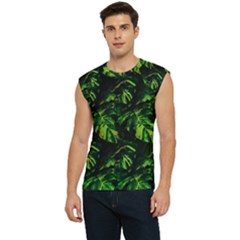 Jungle Camo Tropical Print Men s Raglan Cap Sleeve Tee by dflcprintsclothing