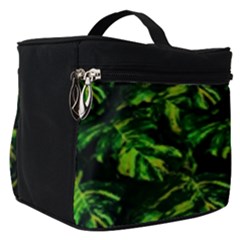 Jungle Camo Tropical Print Make Up Travel Bag (small) by dflcprintsclothing