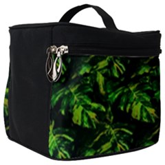 Jungle Camo Tropical Print Make Up Travel Bag (big) by dflcprintsclothing