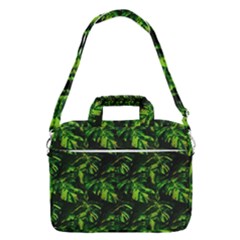 Jungle Camo Tropical Print Macbook Pro Shoulder Laptop Bag  by dflcprintsclothing