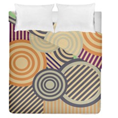 Circular Pattern Duvet Cover Double Side (Queen Size)