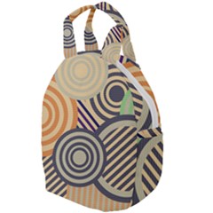 Circular Pattern Travel Backpacks