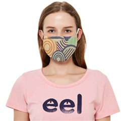 Circular Pattern Cloth Face Mask (Adult)