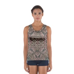 Lace Lover Sport Tank Top  by MRNStudios