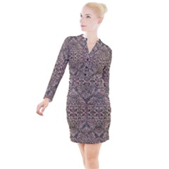 Lace Lover Button Long Sleeve Dress by MRNStudios