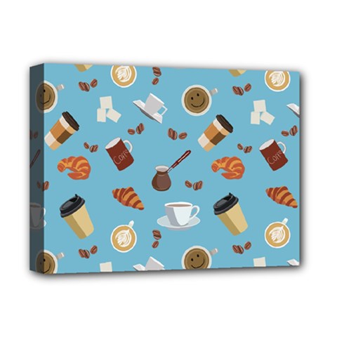 Coffee Time Deluxe Canvas 16  X 12  (stretched)  by SychEva