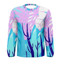 Aquatic Surface Patterns Men s Long Sleeve Tee by Designops73