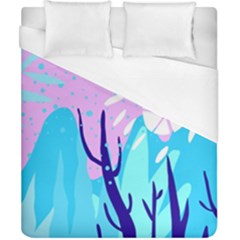 Aquatic Surface Patterns Duvet Cover (california King Size)