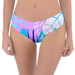 Aquatic Surface Patterns Reversible Classic Bikini Bottoms by Designops73