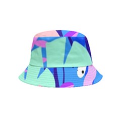 Aquatic Surface Patterns Inside Out Bucket Hat (kids) by Designops73