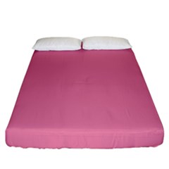 Aurora Pink Fitted Sheet (King Size)