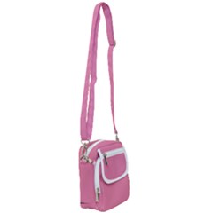 Aurora Pink Shoulder Strap Belt Bag