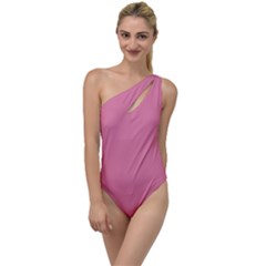 Aurora Pink To One Side Swimsuit