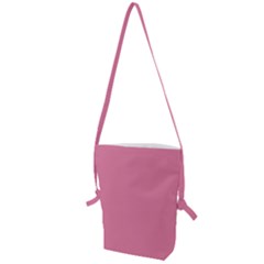 Aurora Pink Folding Shoulder Bag