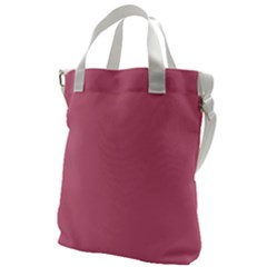 Aurora Pink Canvas Messenger Bag