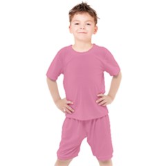 Aurora Pink Kids  Tee and Shorts Set