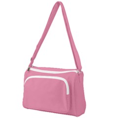 Aurora Pink Front Pocket Crossbody Bag by FabChoice