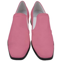 Aurora Pink Women Slip On Heel Loafers