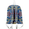 Green Feathers Repeats Giant Full Print Backpack View2