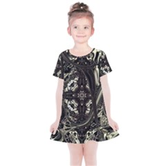 Honey Glazed Cross Kids  Simple Cotton Dress by MRNStudios