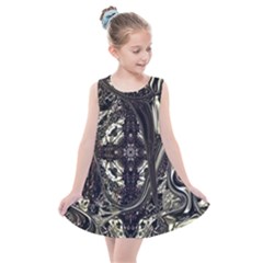 Honey Glazed Cross Kids  Summer Dress by MRNStudios