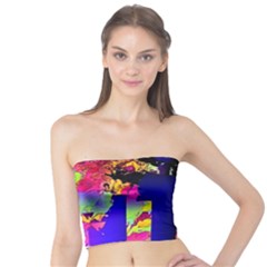 Neon Aggression Tube Top by MRNStudios