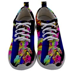 Neon Aggression Mens Athletic Shoes by MRNStudios