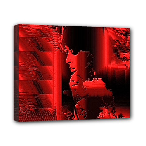 Red Light Canvas 10  X 8  (stretched) by MRNStudios