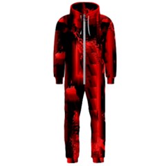 Red Light Hooded Jumpsuit (men)  by MRNStudios