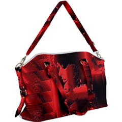 Red Light Canvas Crossbody Bag by MRNStudios