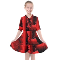 Red Light Kids  All Frills Chiffon Dress by MRNStudios