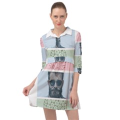 Summer Love Mini Skater Shirt Dress by designsbymallika