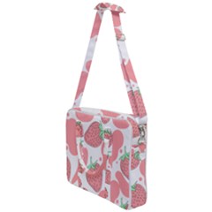 Strawberry Cow Pet Cross Body Office Bag by Magicworlddreamarts1